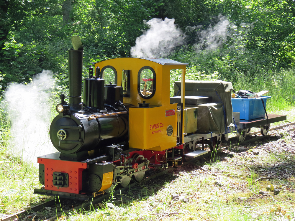 'Gentoo 2' with the Guard's Van chassis.