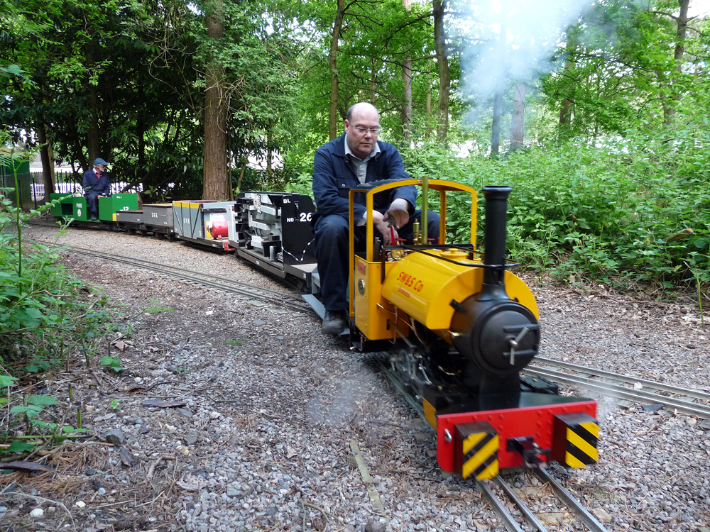 The freight train on the diamond crossing