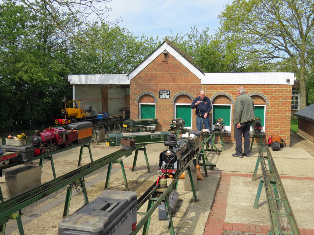 Steaming bays at VAMES