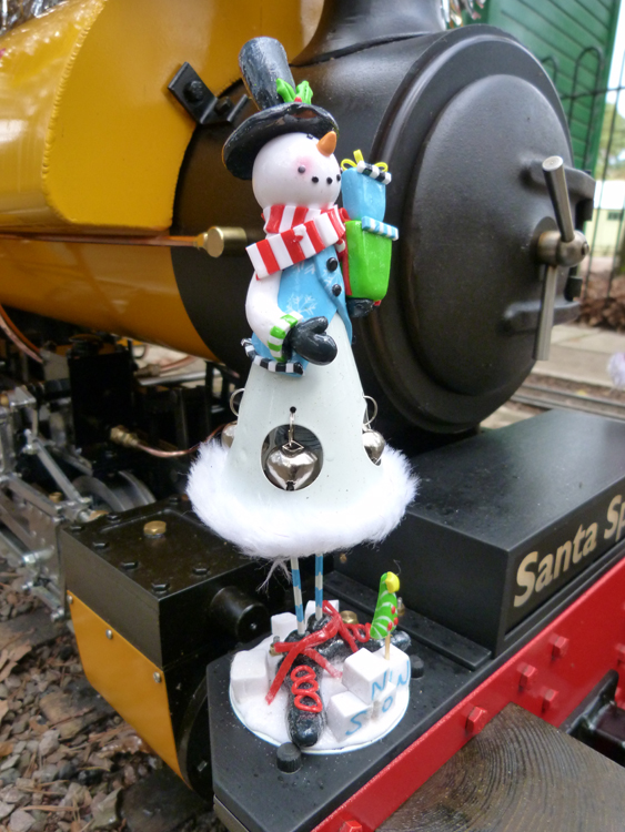 Christmas decoration on Gentoo