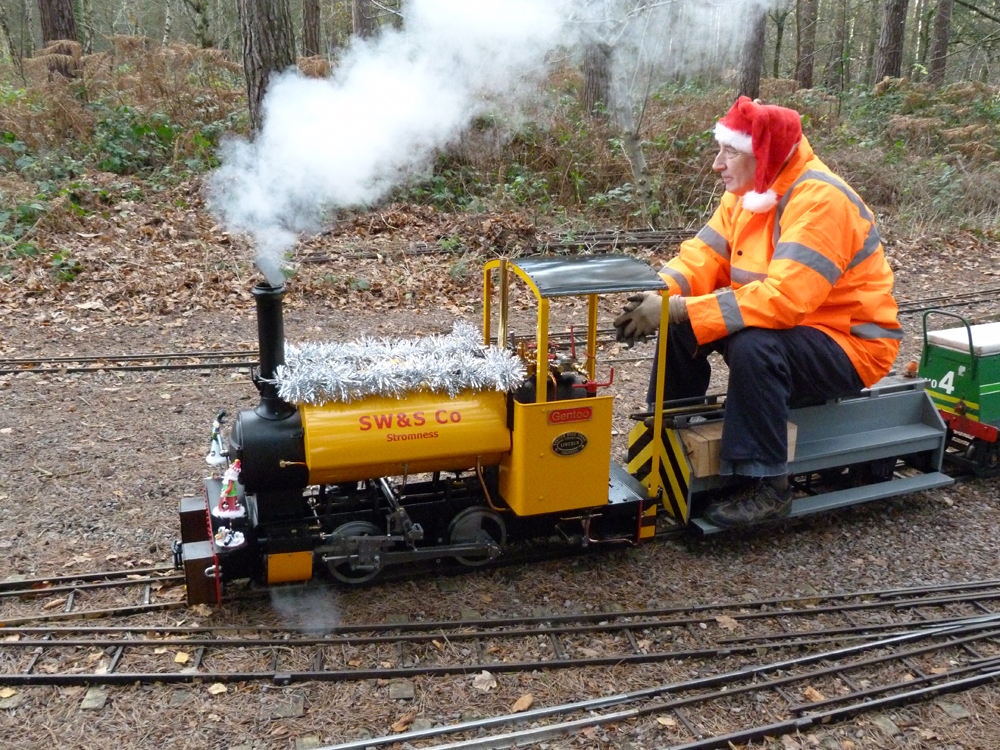 returning to the station for the next load