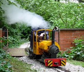 Station Road Steam Stafford Gentoo's visit to Hady Hill, Chesterfield