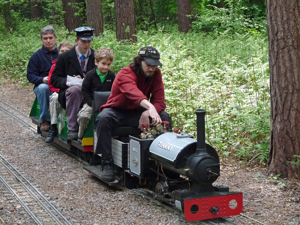 Tihany with a guest driver