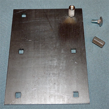 Stafford Steam Locomotive - Dumb Buffer Components