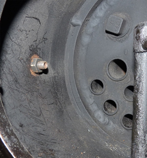 Stafford smokebox without ejector pipe