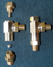 Stafford Steam Locomotive - Injector Clack Valves